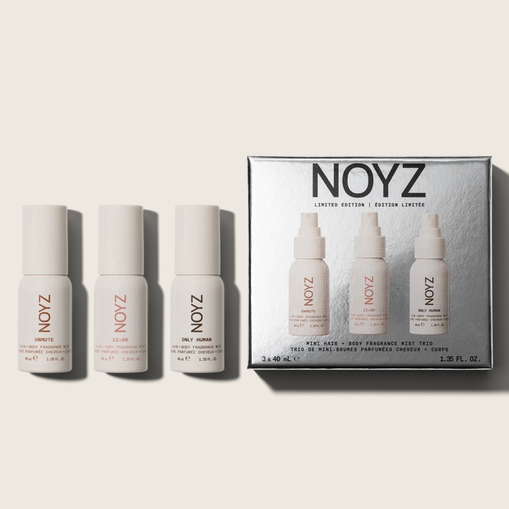 NOYZ Mini Hair + Body Fragrance Trio